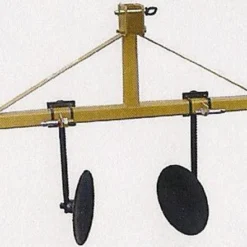 King Kutter 3 Point Hitch Disc Bedder, Yellow - DB-YK - Disc Blades