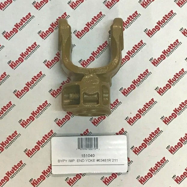 King Kutter Bypy Implement End Yoke #63481R 211 151040 King Kutter Bypy Implement End Yoke #63481R 211 151040 - Parts & Repair -King Kutter Sales Store 03ef2e7843536c3a44aaed5f0deb7de97fe65f0f 64501084