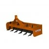 King Kutter 6' Professional Hinged Box Blade, Orange - H-BB-72-OK - Box Blades