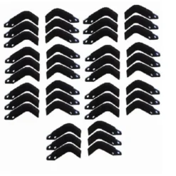 King Kutter 60 inch Tiller Tine Set 42 Tines 505042 - Tillers