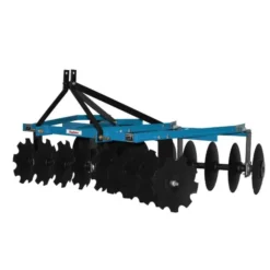King Kutter 6 1/2' Angle Frame Disc Harrow, Blue - 16-20-G-SB-C-BK - Disc Blades