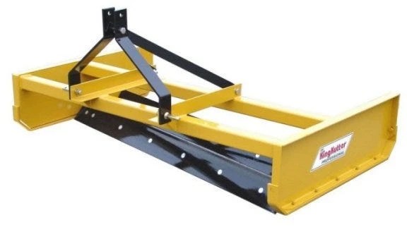 King Kutter 5' Professional Dual Edge Land Grader, Yellow - DEG-60 - Rotary Tillers 1 King Kutter 5' Professional Dual Edge Land Grader, Yellow - DEG-60 - Rotary Tillers