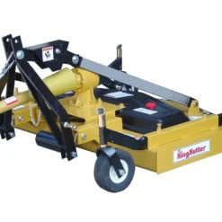 King Kutter 6' Free Floating Flex Hitch Rear Discharge Finishing Mower, Yellow - RSFM-72 - Finish Mowers