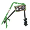 King Kutter 9" Post Hole Digger with Auger, Green - PHD-09-SC-JK - Disc Blades