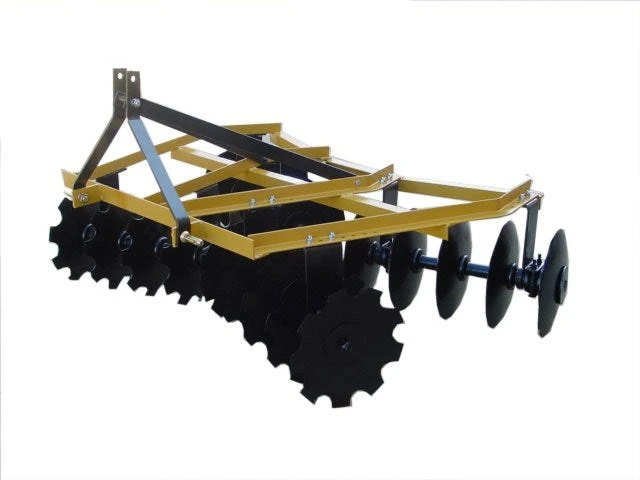 King Kutter 6 1/2' Angle Frame Disc Harrow, Yellow - 16-20-G-SB-C - Disc Blades 1 King Kutter 6 1/2' Angle Frame Disc Harrow, Yellow - 16-20-G-SB-C - Disc Blades