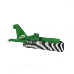 King Kutter 6' Professional Landscape Rake, Green - YR-G-72-JP Green - Rakes