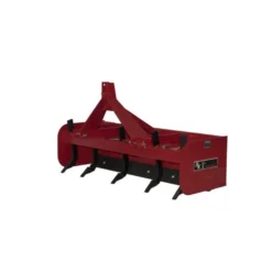 King Kutter 5' Professional Hinged Box Blade, Red - H-BB-60-RR - Box Blades