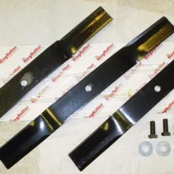 King Kutter Sales Shop 25 King Kutter 4 Foot Finish Mower Blade Set 3 Blades 502316 - Parts & Repair