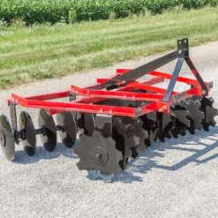King Kutter 6 1/2' Angle Frame Disc Harrow, Red - 16-20-G-SB-C-RR - Disc Blades