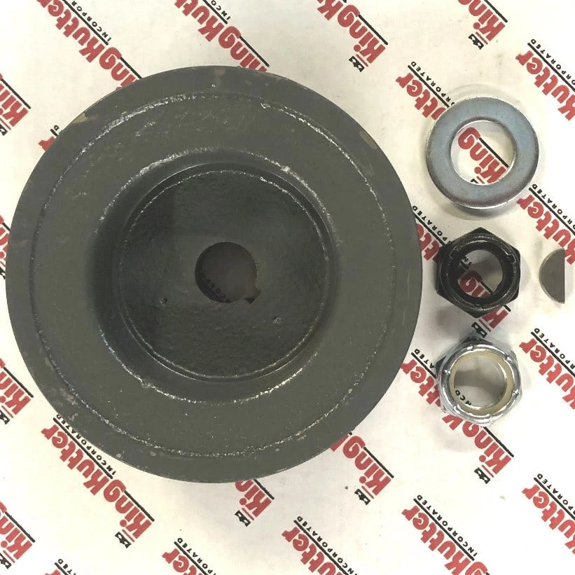 King Kutter Finishing Mower Spindle Pulley (Double) 502312 - Parts & Repair 1 King Kutter Finishing Mower Spindle Pulley (Double) 502312 - Parts & Repair