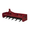 King Kutter 7' Professional Hinged Box Blade, Red - H-BB-84-RR - Box Blades