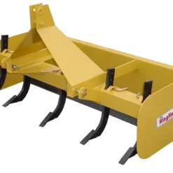 King Kutter 5' Box Blade with 5 Shanks, Yellow - BB-60-Y - Box Blades