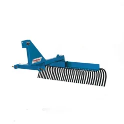 King Kutter 6' Professional Landscape Rake, Blue - YR-G-72-BP - Rakes