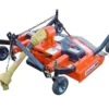 King Kutter 4' Free Floating Flex Hitch Rear Discharge Finishing Mower, Orange - RFM-48-XB-0 - Finish Mowers
