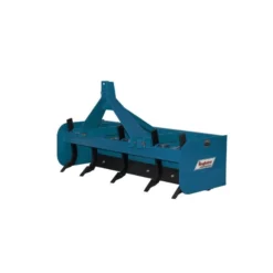King Kutter 5' Professional Box Blade with 5 Shanks, Blue - BB-G-60-BP - Box Blades