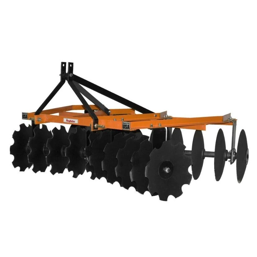 King Kutter 6.5' 20-18" Angle Frame Blade Disc, Orange - 18-20-G-SB-C-OK - Disc Blades 1 King Kutter 6.5' 20-18" Angle Frame Blade Disc, Orange - 18-20-G-SB-C-OK - Disc Blades