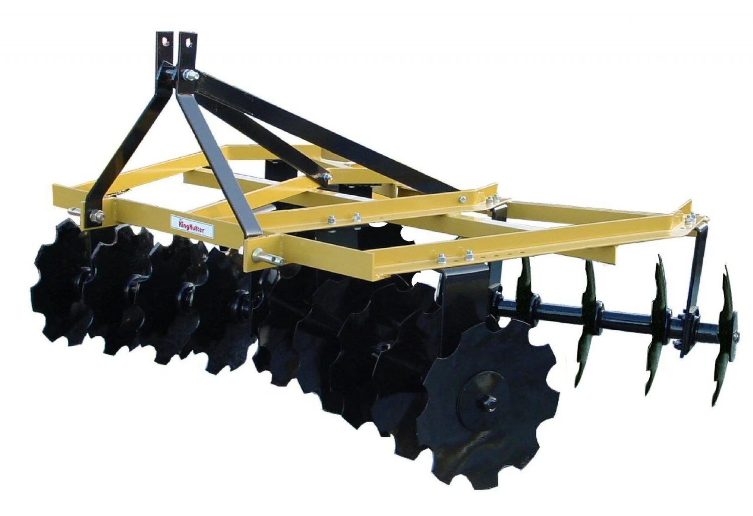 King Kutter Disc 5.5' Angle 16" Sb Notch, Yellow - 16-16-G-SB-N-YK - Accessories 2 King Kutter Disc 5.5' Angle 16" Sb Notch, Yellow - 16-16-G-SB-N-YK - Accessories - Image 2