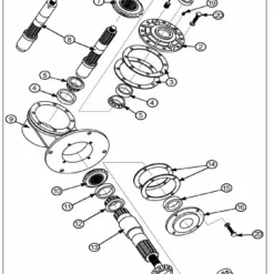 King Kutter Slick Gear Box for 5 Foot and 6 Foot 60 HP Rotary Kutters 184060 - Farm Implements & 3 Point Equipment -King Kutter Sales Store dbe7d5b0bcebbd8eabe11900a0bc1e621799224b king kutter gearbox 184060 184065
