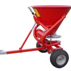 King Kutter 5 Bushel Pull Behind ATV Spreader, Red - S-ATV-180 - Seeders & Spreaders